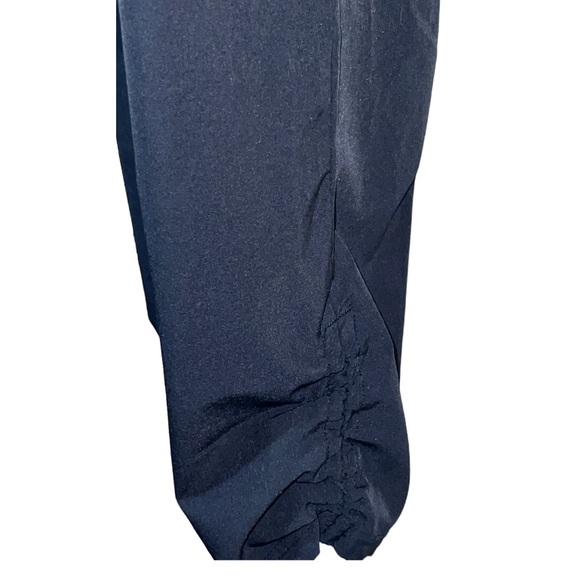 Apana Black Cinch Ankle Workout Pants w/ Pockets Womens Size Large EUC! - Picture 13 of 14